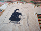 Draws Creature Mask - 'Cultist' Eco-Print T-Shirt photo 