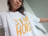 White/Orange T-shirt photo 