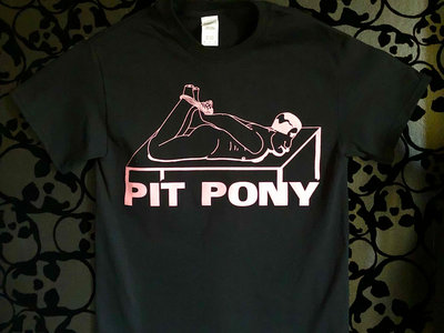 Pit Pony T-Shirt (Black/Pink) main photo