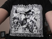 Jobseekers "This Is Not 1984"/The Hoors "Rise Of..." Split CD T-shirt Bundle photo 