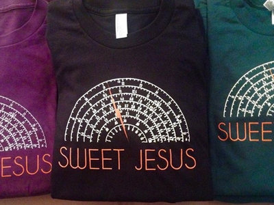 SWEET JESUS “radio dial” print  T-shirt main photo