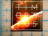TIMŌRĀTUS Logo Galaxy Sticker photo 