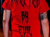 Shirt "Infected By Evil" RED photo 