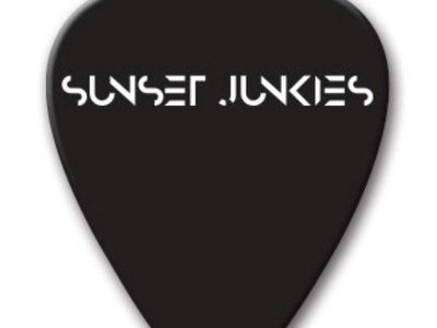 Guitar Pick: Sunset Junkies logo main photo