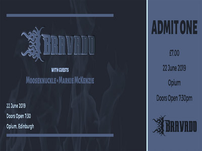 Ticket to Bravado Album Launch @ Opium, EDINBURGH main photo