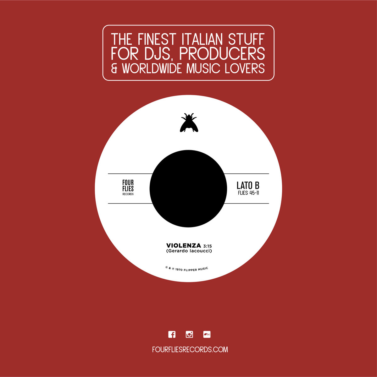 Rullio / Violenza | UGO BUSONI / GERARDO IACOUCCI | Four Flies Records