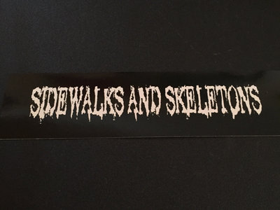 Sidewalks And Skeletons logo sticker main photo