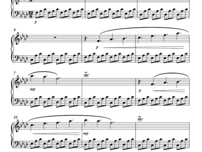 Sheet Music At Home Ep Pdf Tristan Eckerson