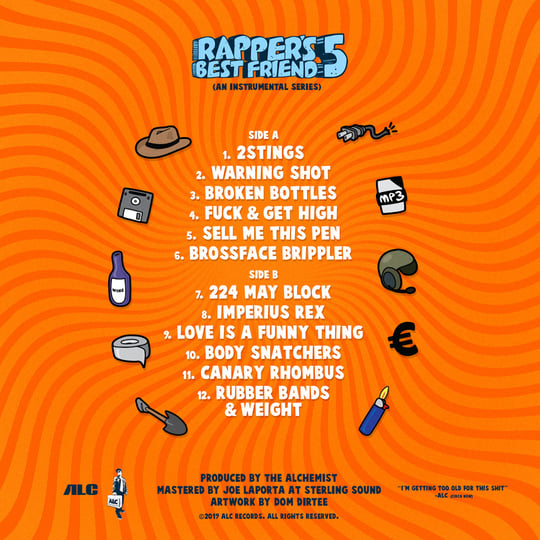 THE ALCHEMIST / RAPPER’S BEST FRIEND 2 Rapper's Best Friend 2 (An Instrumental Series) - Album by