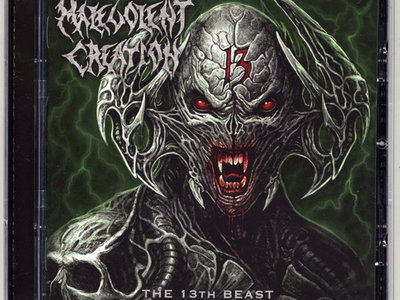 MALEVOLENT CREATION - The 13th Beast CD main photo