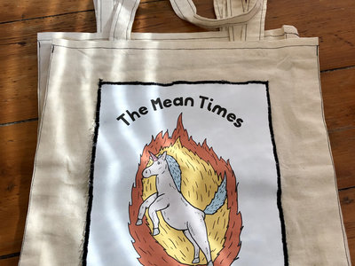 Flaming Unicorn Tote Bag main photo