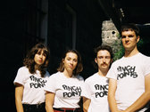 PINCH POINTS WHITE ARIAL TEE photo 