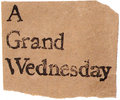 A Grand Wednesday image