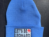 Let's Be Leonard Beanie photo 