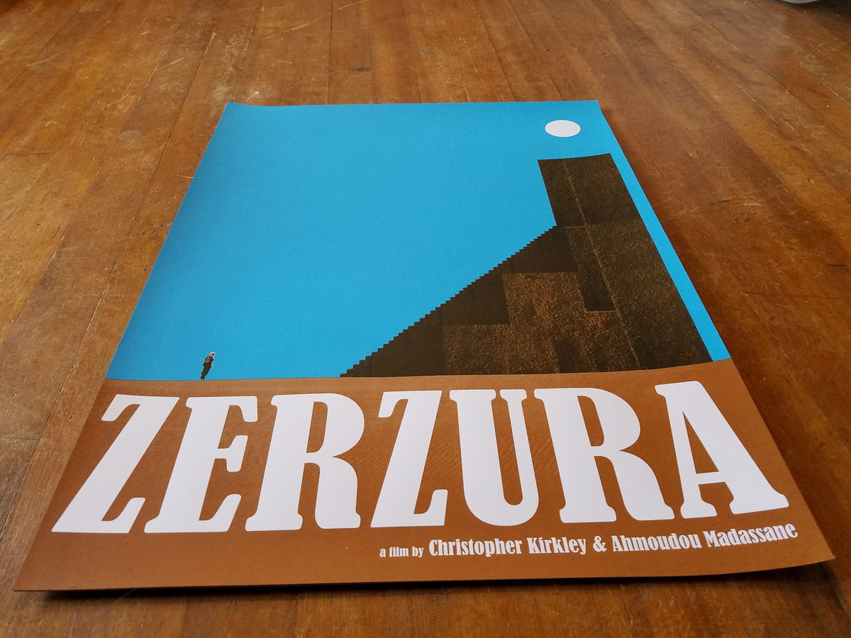 Zerzura limited screenprinted poster | Sahel Sounds