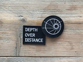 Depth Over Distance Iron-on Patches [Set of 2] photo 
