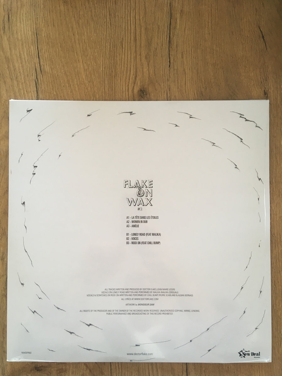 Flake on wax # 2 | Doctor Flake | Doctor Flake
