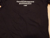 Transgressive Sentience 1986 demo shirt (2-sided) photo 