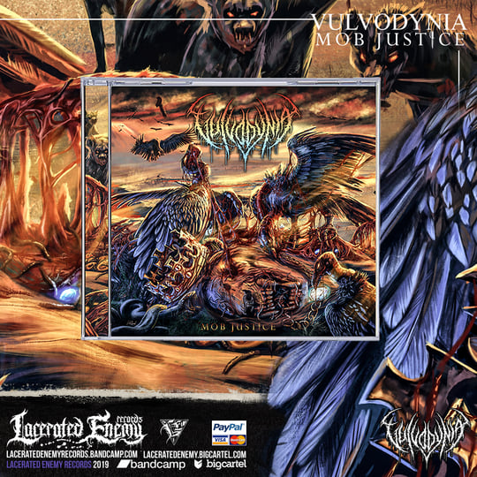 VULVODYNIA - Mob Justice | Lacerated Enemy records