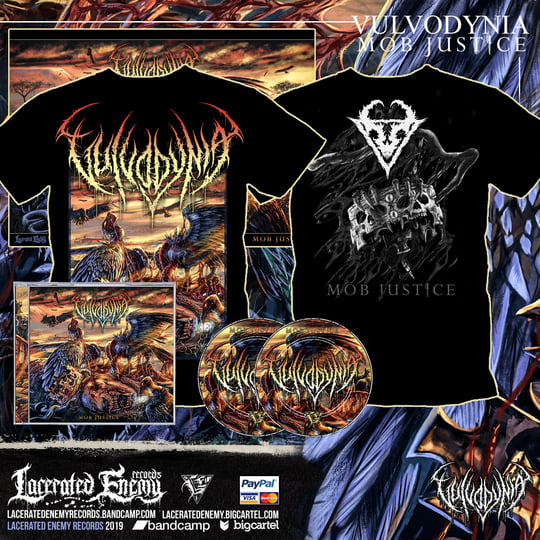 VULVODYNIA - Mob Justice | Lacerated Enemy records