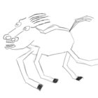 Running horse thumbnail