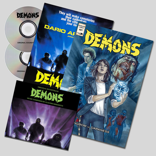Demons カセットテープ Rustblade Simonetti Claudio Soundtrack VCW