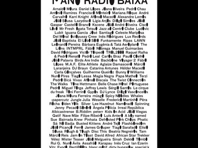 Poster Rádio Baixa 1st Anniversary - Limited Edition main photo