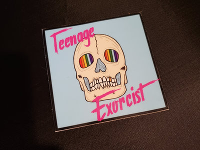 Teenage Exorcist Skull Sticker main photo