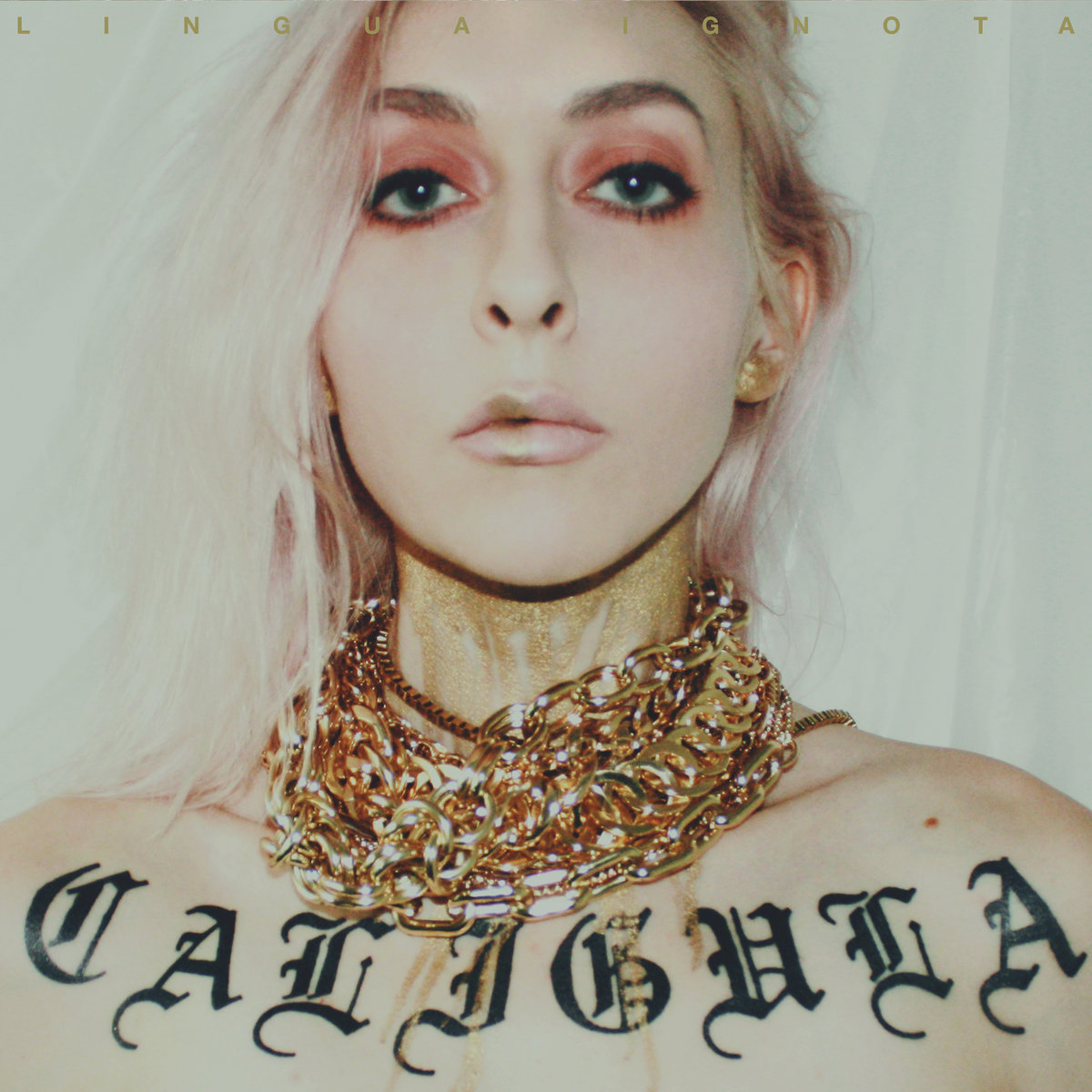 Image result for lingua ignota caligula album cover