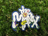 A BIG and GROSS LOOKING ENAMEL PIN!! (only 4 left) photo 