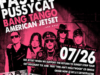 American Jetset w/Faster Pussycat & Bang Tango main photo