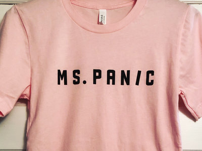 "MS. PANIC Logo" T-shirt (Uni-sex) main photo