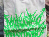 Molested Divinity - Green Logo  - White color Tshirts photo 