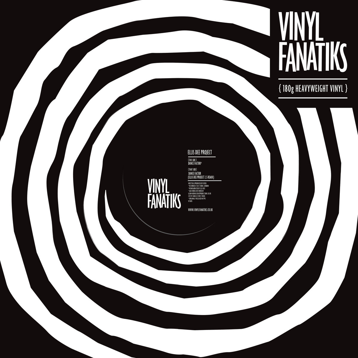 Ellis Dee Project Dance Factor Dance Factor Ellis Dee Project 2 5 Remix 12 Vinyl Only Vinyl Fanatiks