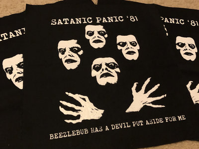 SUPER LIMITED SATANIC PANIC 81 BACK PATCH main photo