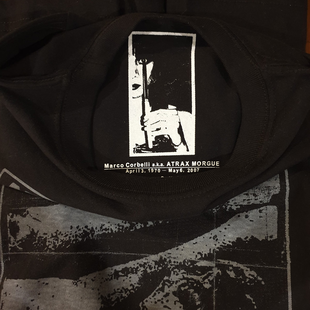 ATRAX MORGUE Official T-shirt (Black) | advaita records