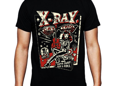 Vince Ray 'X Ray Cat Trio' T-shirt main photo