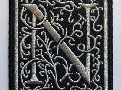 Embroidered "N" patch main photo