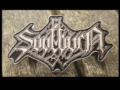 Soulburn metal logo pin main photo