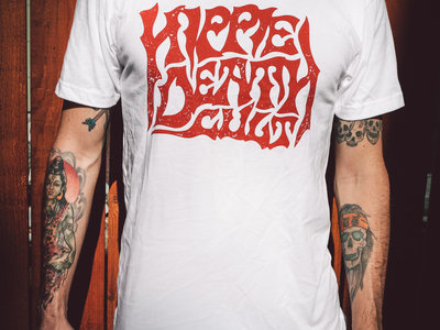 HIPPIE DEATH CULT Red Logo Tee | Hippie Death Cult