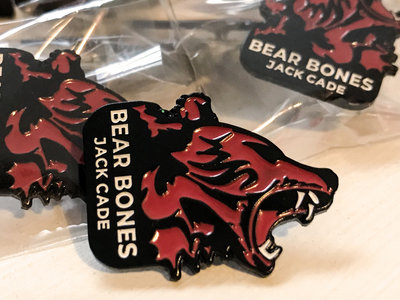 Bear Bones - Enamel Pin Badge main photo