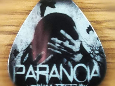 "Paranoia" Design Guitar Picks main photo