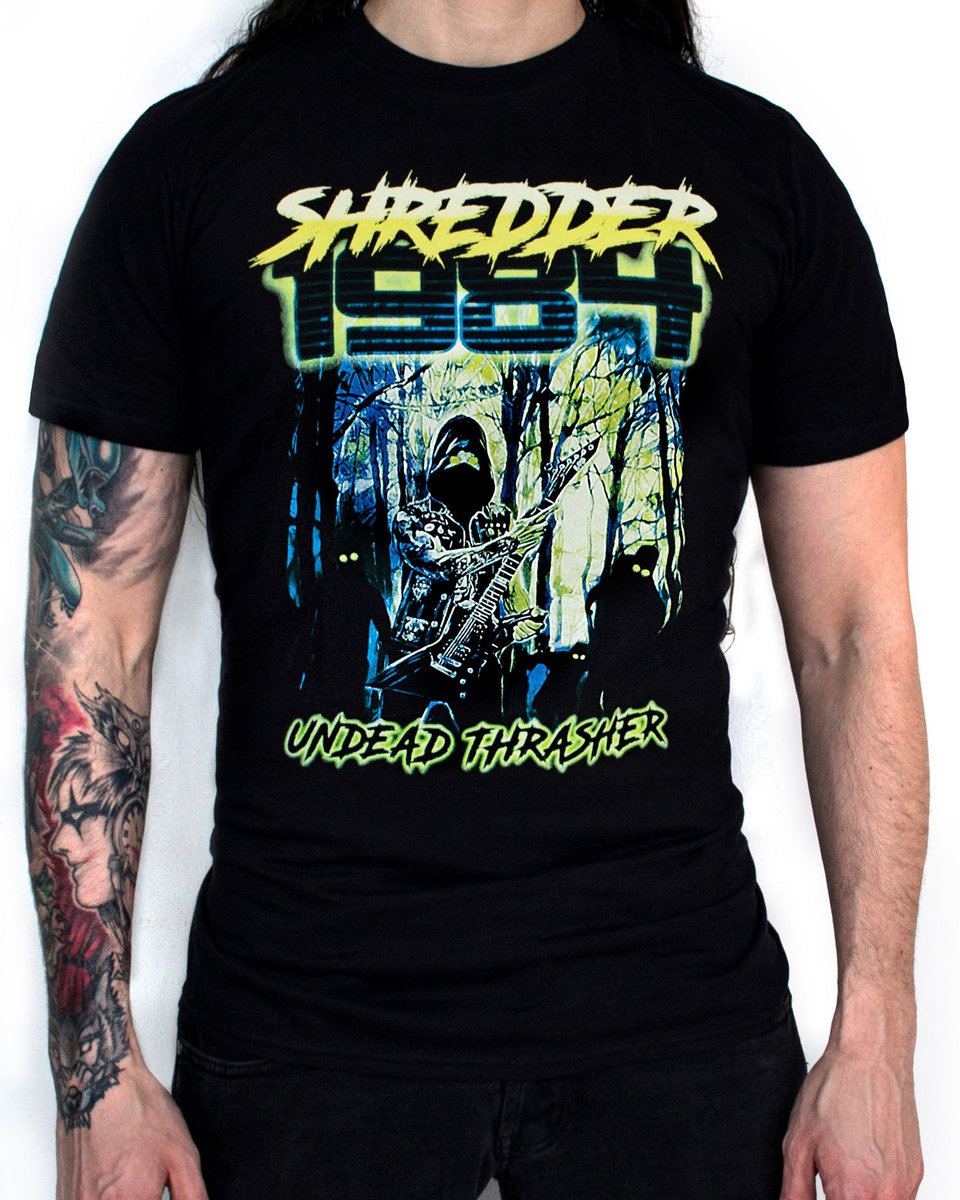 Shredder 1984 "Undead Thrasher" T-shirt | JST Records