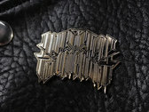 Gold Imperial logo pin photo 