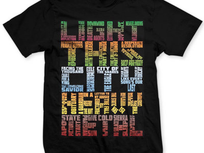 LIGHT THIS CITY "Discography" T-Shirt main photo