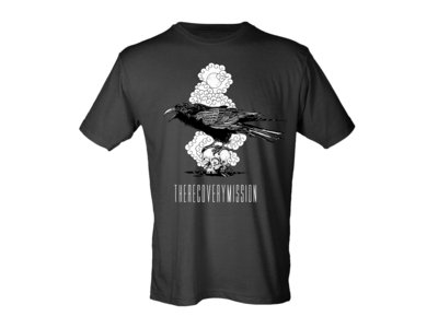Raven & Smoking Skull T-Shirt main photo