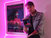 Night Waves — Signed Horror/ Synth Novel + Two free posters + Digital download of Night Waves single by Roxi Drive photo 