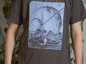 Wanderer (Blue Graphic on Grey Tee) photo 