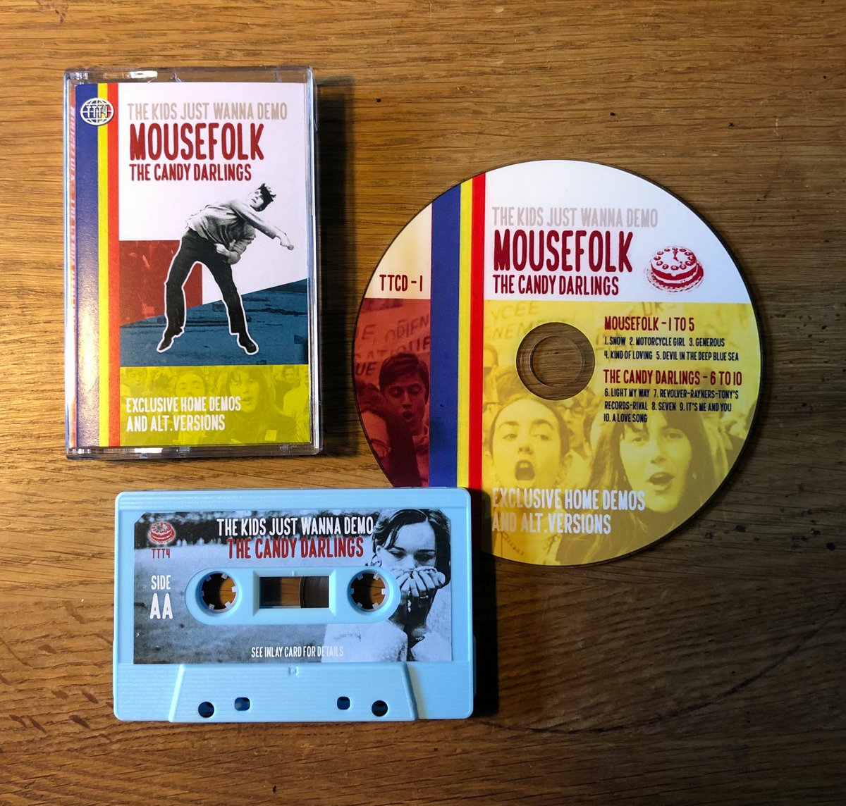 The Kids Just Wanna Demo | Mousefolk / Candy Darlings | Teatime 