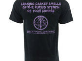 PREORDER Aseptic - Leaning Casket T-Shirt ( SM - XL) photo 